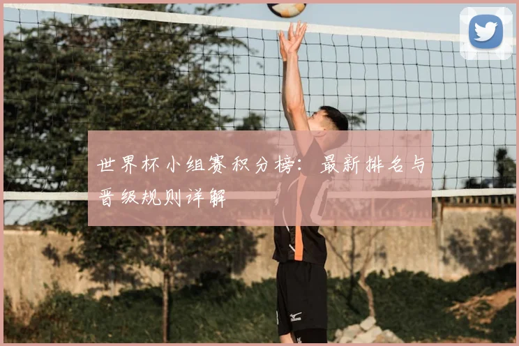 世界杯小组赛积分榜：最新排名与晋级规则详解